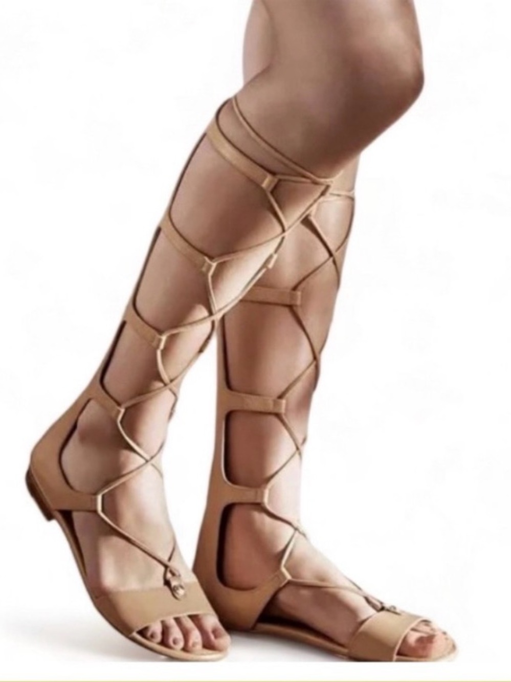 Michael Kors Sofia Gladiator Knee-High Sandals